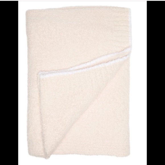 Barefoot Dreams Pale Pink Blanket - Picture 2 of 4